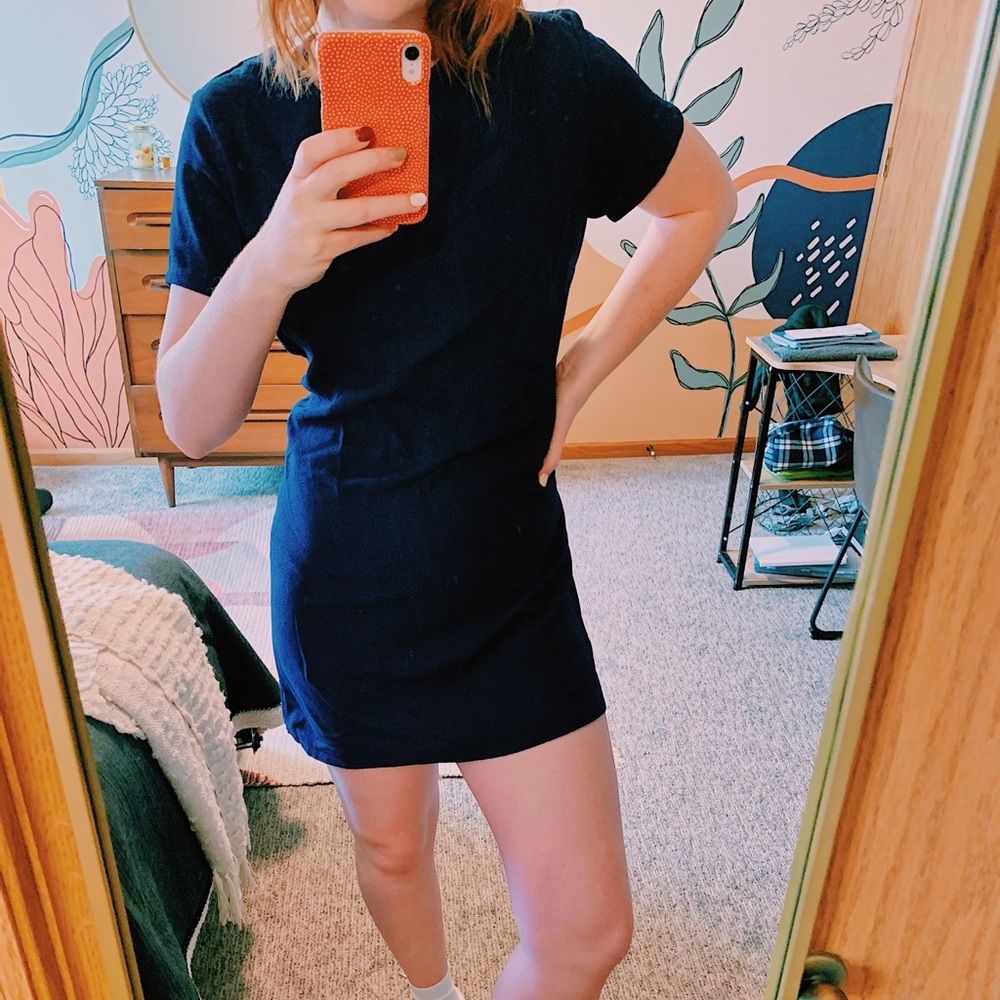 Navy Blue Dress